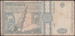 ROMANYA 500 LEİ 1992 TEMİZ