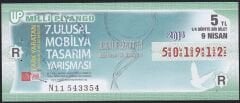 2014 9 Nisan Çeyrek Bilet - R Serisi