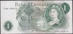 İngiltere 1 Pound 1960 -1977 Çok Temiz+ Pick 374g