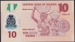Nijerya 10 Naira 2024 Çil Polimer Pick 39