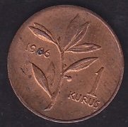 1966 Yılı 1 Kuruş