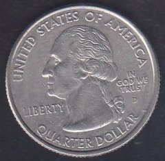 AMERİKA ÇEYREK DOLAR 2008 - ALASKA EYALETİ eski para