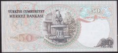 6.EMİSYON 2.TERTİP 50 LİRA J03 339597 ÇİLALTI