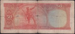 5.Emisyon 2.Tertip 50 Lira J8 078077 Haliyle