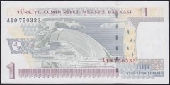 8.EMİSYON 1 YTL A19 750333 ÇİL