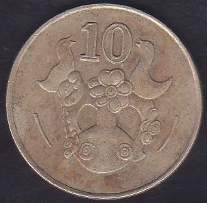 KIBRIS 10 CENT 1994