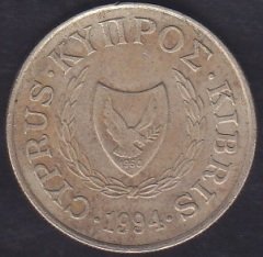 KIBRIS 10 CENT 1994