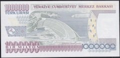 7.Emisyon 3.Tertip 1 000 000 Lira T02 093888 Çil