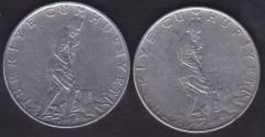 1962 Yılı 2.5 Lira (Ters Düz Takım)
