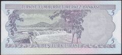 6.Emisyon 2.Tertip 5 Lira G88 386011 Çilaltı Çil