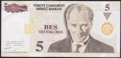 8.Emisyon 5 YTL G16 314024 Çok Çok Temiz+