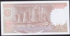 7.Emisyon 4.Tertip 5000 Lira H35 840010 Çil