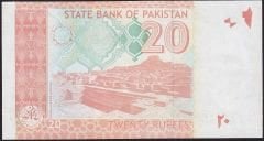 Pakistan 20 Rupee 2023 Çil