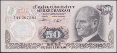 6.EMİSYON 2.TERTİP 50 LİRA I44 307582 ÇİLALTI
