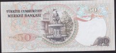 6.EMİSYON 2.TERTİP 50 LİRA I44 307582 ÇİLALTI