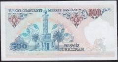 7.Emisyon 2.Tertip 500 Lira D24 382000 Çilaltı Çil