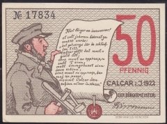 ALMANYA 50 PFENNİNG 1922 ÇİL
