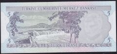 6.Emisyon 2.Tertip 5 Lira G71 400203 Çilaltı