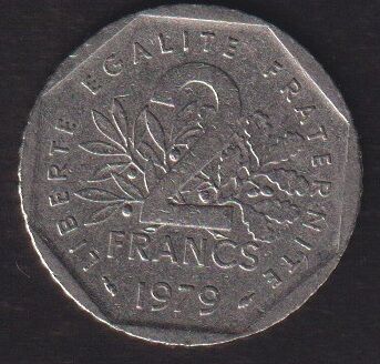 Fransa 2 Frank 1979