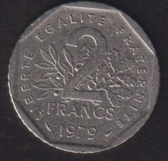 Fransa 2 Frank 1979