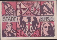 Almanya 50 Pfennig Notgeld 1921 Çil