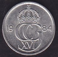 İsveç 10 Öre 1984