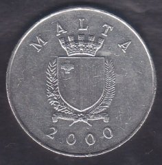 Malta 1 Lira 2000