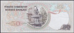 6.EMİSYON 2.TERTİP 50 LİRA I43 545869 ÇİLALTI