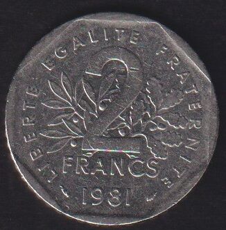 Fransa 2 Frank 1981