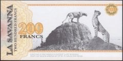 La Savanna 200 Frank 2015 Çil Fantazi Para