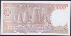 7.Emisyon 4.Tertip 5000 Lira G89 672988 Çilaltı Çil