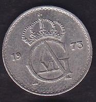 İsveç 10 Öre 1973