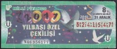 2010 31 ARALIK ÇEYREK BİLET U SERİSİ