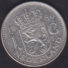 HOLLANDA 1 GULDEN 1980
