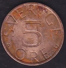 İsveç 5 Öre 1978