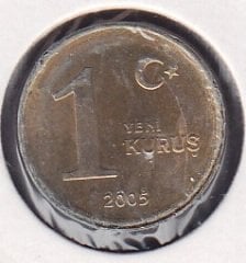 2005 Yılı 1 Kuruş