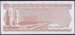 6.Emisyon 4.Tertip 20 Lira I86 442025 Çil
