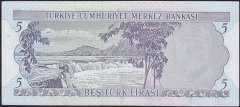 6.Emisyon 2.Tertip 5 Lira H06 011904 Çilaltı