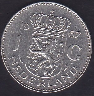 HOLLANDA 1 GULDEN 1967
