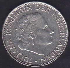 HOLLANDA 1 GULDEN 1967