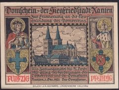 ALMANYA 50 PFENNİNG 1921 ÇİL