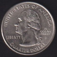 Amerika Çeyrek Dolar 2006 D Hatıra North Dakota