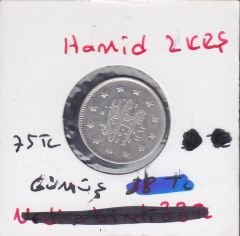 1293/27 Abdülhamit 2 Kuruş Gümüş