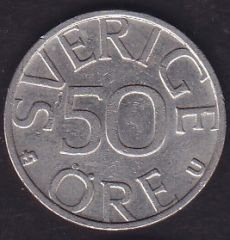 İsveç 50 Öre 1983