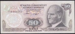6.EMİSYON 2.TERTİP 50 LİRA I79 054362 ÇÇT+ eski kağıt para değerleri