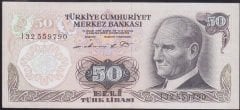 6.EMİSYON 1.TERTİP 50 LİRA I32 559790 ÇİLALTI ÇİL