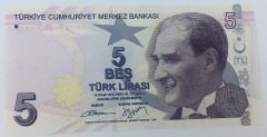9.EMİSYON 5 LİRA 2.TERTİP B027 592233 ÇİLALTI ÇİL