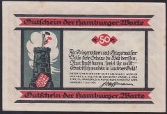 ALMANYA 50 PFENNİNG 1921 ÇİLALTI ÇİL