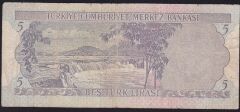 6.Emisyon 2.Tertip 5 Lira G15 380488 Çok Temiz