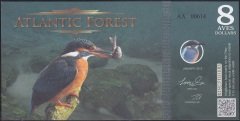 Atlantic Forest 8 Aves Dolar 2015 Çil Fantazi Para